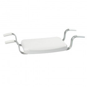 Croydex AP210122 White Easy-Fit Bath Bench