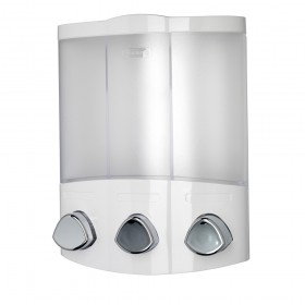 Croydex PA660722 Euro Dispenser Trio White
