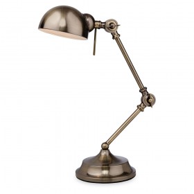 Firstlight Beau Table Lamp Antique Brass