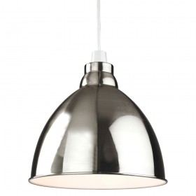 Firstlight Union Easy-Fit Pendant Brushed Chrome