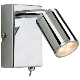 Firstlight Orion LED Wall Light (Switched) Chrome