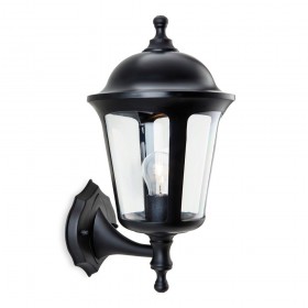 Firstlight 3480BK Boston Lantern - Uplight Black