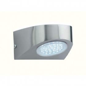 Firstlight Pisa Outdoor LED Wall Light Stainless Steel with White LED's
