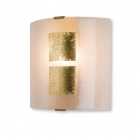 Firstlight Murano Glass Wall Light Gold Leaf on Murano Glass