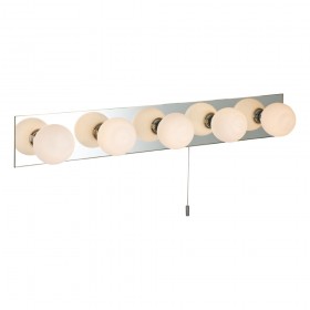 Firstlight Showtime Mirror Wall Lt (Switched) Mirror with Opal Glass