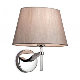Firstlight Princess Single Wall Polished S/Steel with Oyster Shade