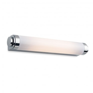 Firstlight Hotel 8w Wall Light Chrome with Polycarbonate Diffuser