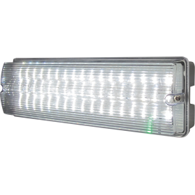 Knightsbridge IP65 6W LED Bulkhead Maintained. 3 Hour Emergency Duration