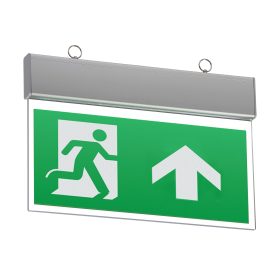 Knightsbridge IP20 Maintained/Non-Maintained Ceiling Mounted LED Emergency Exit Sign