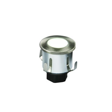 Knightsbridge IP65 230V 0.6W LED White Mini Ground Light C/W 3 Interchangeable Heads