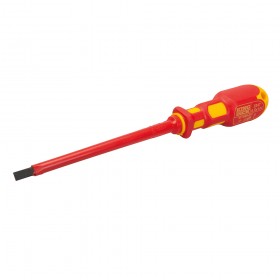 King Dick VDE Slotted Screwdriver 6.5 x 150mm - 22476