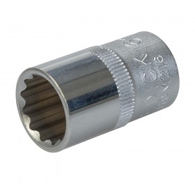 King Dick Socket 1/2" SD 12pt Metric 16mm - HSM216