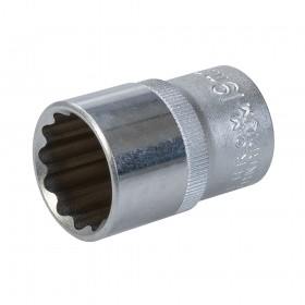 King Dick Socket 1/2" SD 12pt Metric 19mm - HSM219
