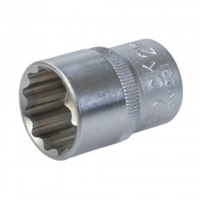 King Dick Socket 1/2" SD 12pt Metric 21mm - HSM221