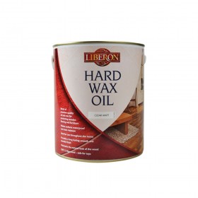Liberon Hard Wax Oil Clear Matt 2.5 Litre