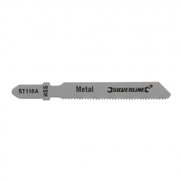 Silverline Jigsaw Blades for Metal 5pk ST118A