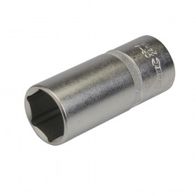 Silverline Socket 1/2" Drive Deep Metric 24mm