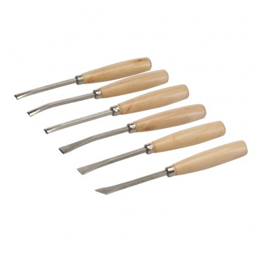 Silverline Carving Chisels Set 6pce 6pce