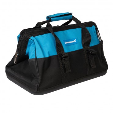 Silverline Tool Bag Hard Base Wide Mouth 406 x 230 x 200mm