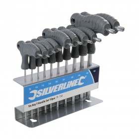 Silverline Trx Key T-Handle Set T9 - T50 10pce - 328015