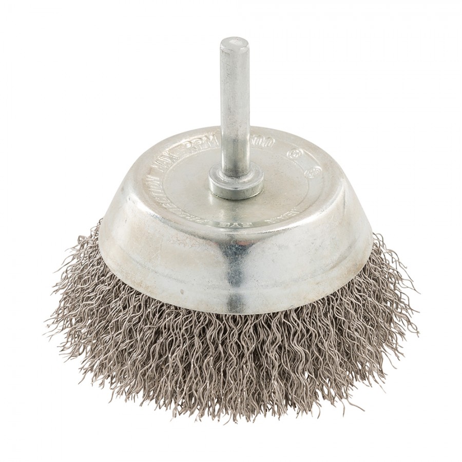 Silverline Rotary Stainless Steel Wire Cup Brush 75mm | Qwikfast Trade Stainless Steel Rotary Wire Brush