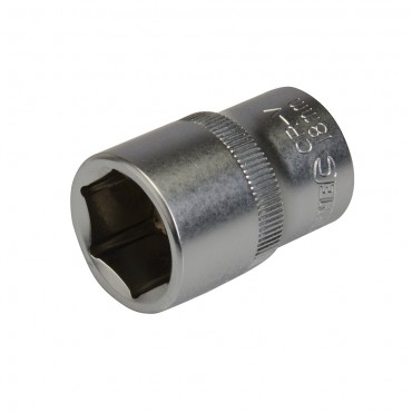 Silverline Socket 1/2" Drive Metric 18mm