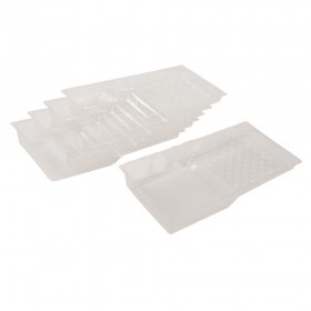 Silverline Disposable Roller Tray Liner 5pk 100mm - 450193