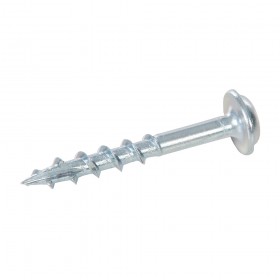 Triton Zinc Pocket-Hole Screws Washer Head Coarse P/HC 8 x 1-1/4" 500pk - 494580