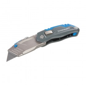 Silverline Folding Retractable Knife 165mm - 536978