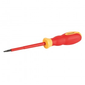 Silverline VDE Soft-Grip Electricians Screwdriver Slotted 0.8 x 4 x 100mm - 716610