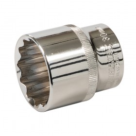 Silverline Socket 1/2" Drive 12pt Metric 30mm - 736697