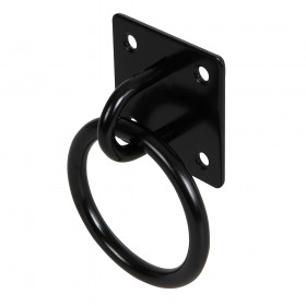 Fixman Chain Plate Black Ring 50mm x 50mm Black - 784993