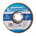 Silverline Aluminium Oxide Flap Disc 115mm 80 Grit