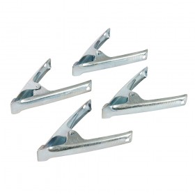 Silverline Stall Clips 4pk 50mm - 878971