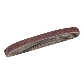 Silverline Sanding Belts 13 x 457mm 5pk 40 Grit
