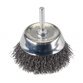 Silverline Rotary Steel Wire Cup Brush 75mm