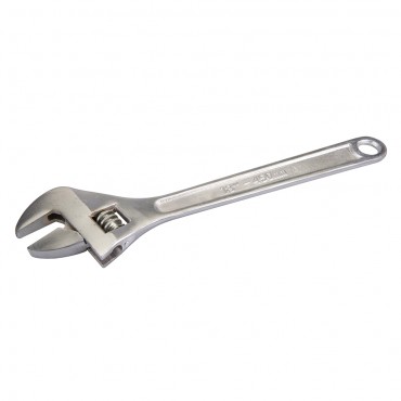 Silverline Adjustable Wrench Length 450mm - Jaw 50mm