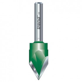 Trend C043C Triple Flute Engraver Angle =60 Degrees - 1/4" Shank