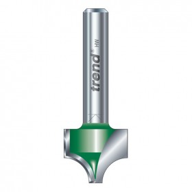 Trend C126 Rounding Over 4.8mm Radius x 12.7mm Cut - 1/4" Shank