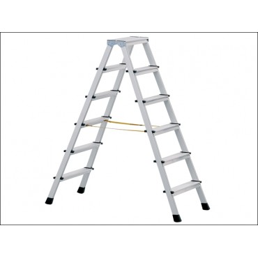 Zarges Anodised Double Sided Steps Stepladder 2 x 5 Rungs
