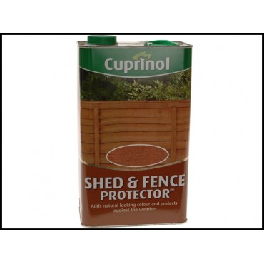 Cuprinol Shed & Fence Protector Gold Brown 5L