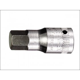 Stahlwille Inhex Socket 1/4 Inch Drive Short 6 mm