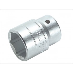 Teng M340522-6 Satin Regular Hex Socket 22mm 3/4in Drive