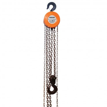 Silverline Chain Block 3000kg / 3m Lift Height – 675191