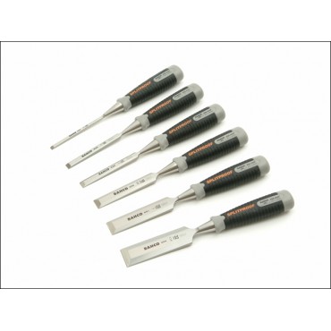 Bahco 434 Bevel Edge Chisel Set Set of 6