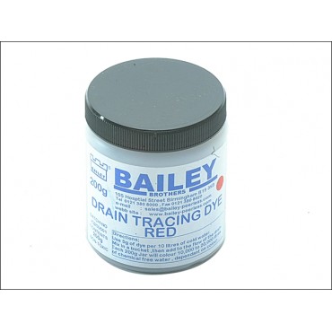 Bailey 3590 Drain Tracing Dye – Red
