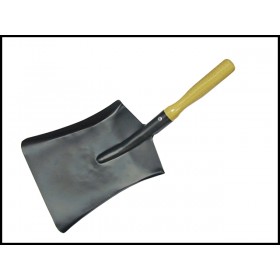 Faithfull Coal Shovel Steel Wooden Handle 230mm