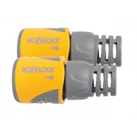 Hozelock 2050 Hose End Connector for 12.5-15 mmHose Twin Pack