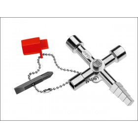 Knipex Profi-Key Professional Control Cabinet Key - 10 way