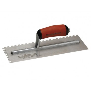 Marshalltown 702SD Square Notched Trowel – Durasoft Handle